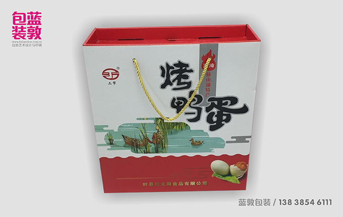 许昌 ▏燕山湖烤鸭蛋包装设计制作