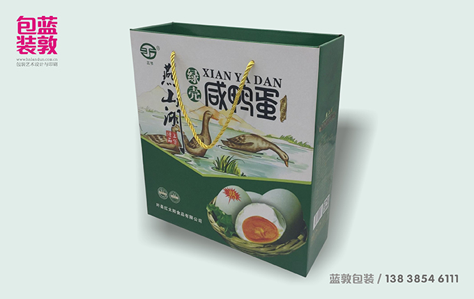 许昌 ▏燕山湖绿壳咸鸭蛋礼盒